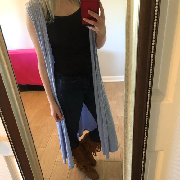 LulaRoe Sweeper Cardigan - Picture 1 of 6